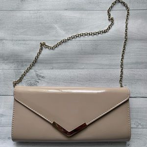 Khaki Aldo Evening Clutch